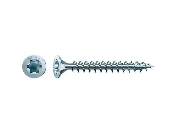 SPAX 1191010350303, Ruuvi, sinkki, puu, litteäpää, Torx, sininen, sininen