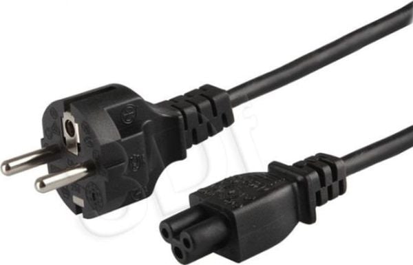 SAVIO CL-81 - Strömkabel - ström CEE 7/7 (hane) till IEC 60320 C5 - 1,8 m