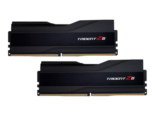 G.Skill Trident Z5 - DDR5 - sats - 64 GB: 2 x 32 GB - DIMM 288-pin - 6000 MHz / PC5-48000 - CL32 - 1.4 V - ej buffrad - icke ECC - mattsvart