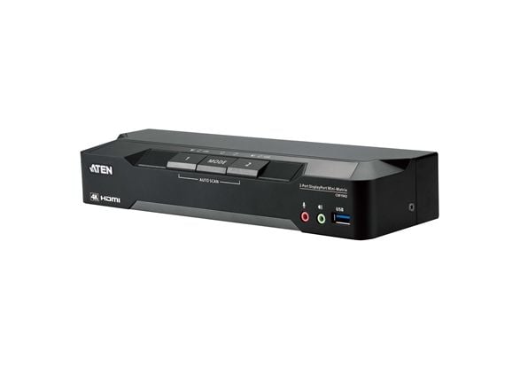 ATEN CM1942, 4096 x 2160 piksler, 4K Ultra HD, 11,58 W, Sort