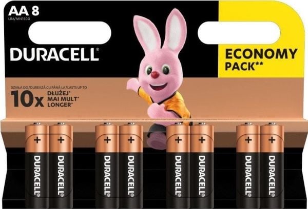 Duracell Basic MN1500 BL8 AA
