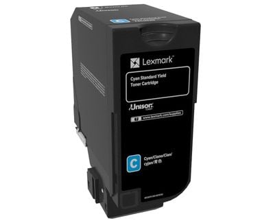 Lexmark - Cyan - original - tonerpatron LCCP - for Lexmark CS720de, CS720dte