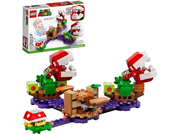 LEGO Super Mario 71382 Piranha Plants förbryllande utmaning – Expansionsset