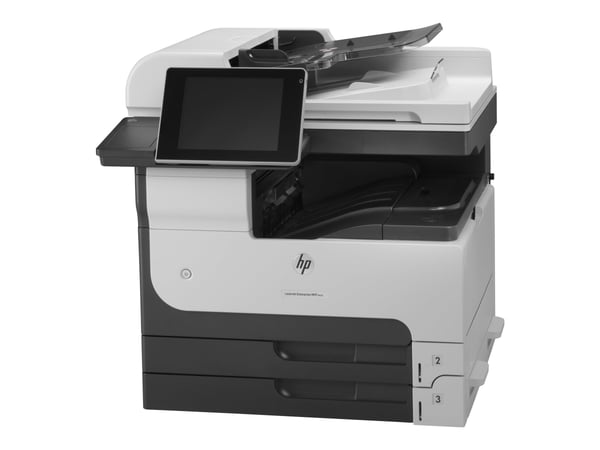 HP LaserJet Enterprise M725dn -monitoimilaite, Mustavalkoinen, Tulostin varten Yritys, Tulosta, kopioi, skann, 100 arkin automaattinen syöttölaite;...