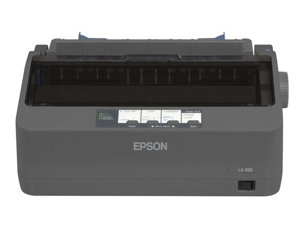 Epson LX 350 - Skriver - S/H - punktmatrise - 9 pin - inntil 357 tegn/sek - parallell, USB, seriell