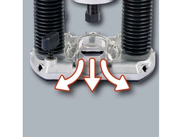 Einhell TC-RO 1155 E, Sort, Rød, 30000 RPM, 6, 8 (5/16"), 11000 RPM, 5,5 cm, AC