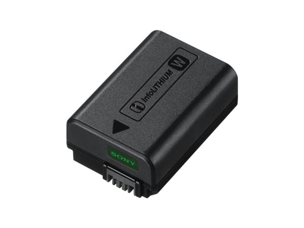 Sony NP-FW50 - Batteri - Li-Ion - 1080 mAh - för Hasselblad Lunar; Cyber-shot DSC-RX10; a6000; a6100; a6300; a6400; a6500; a7R II; a7s II