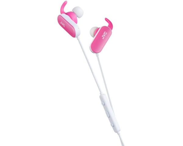 JVC HA-EBT5-P-E, Trådløs, 20 - 20000 Hz, Idretter, 15 g, Hodesett, Rosa, Hvit