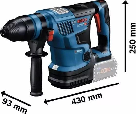 Bosch GSR 180-LI, Boremaskin med pistolgrep, Nøkkelløs, Flerfarget, 1,3 cm, 1900 RPM, 3,5 cm - SOLO