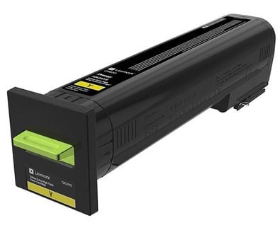 Lexmark - Extra High Capacity - gul - original - tonerpatron LCCP, Lexmark Corporate - for Lexmark CS820de, CS820dte, CS820dtfe