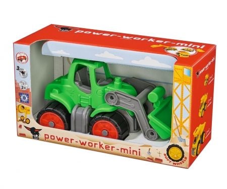 BIG Power-Worker Mini Tractor, 2 år, Plast, Grønn