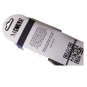 M-Cab POW0001, 2 m, Sisätila, Tyyppi F, Musta, Hopea, 6 AC-pistorasia(a), Musta