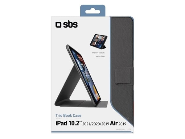 SBS TABKPROIPAD21K, Folio, Apple, iPad 10.2" 2019 iPad 10.2" 2020 iPad 10.2" 2021 iPad Air 2019, 25,9 cm (10.2")
