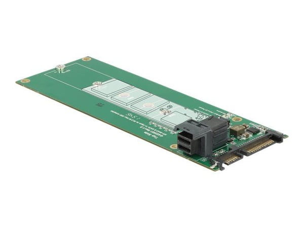 Delock Converter SATA 22 Pin / SFF-8643 NVMe > 1 x M.2 Key M