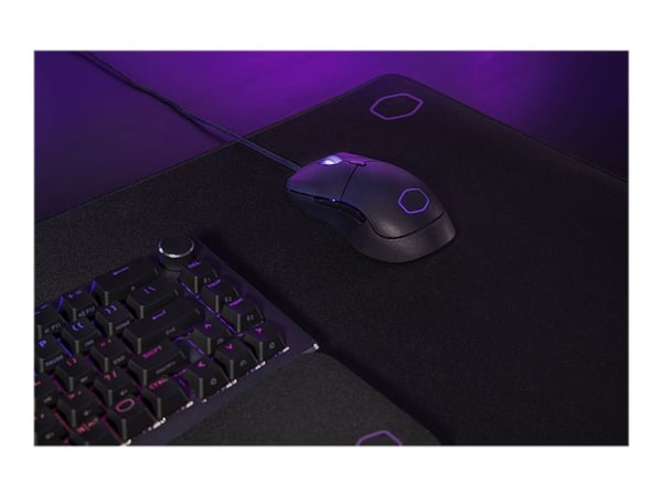 Cooler Master MM310 - Mus - høyrehendt - 6 knapper - kablet - USB - svart