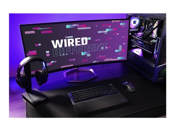 Cooler Master MM310 - Mus - høyrehendt - 6 knapper - kablet - USB - svart