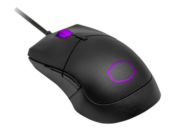 Cooler Master MM310 - Mus - høyrehendt - 6 knapper - kablet - USB - svart