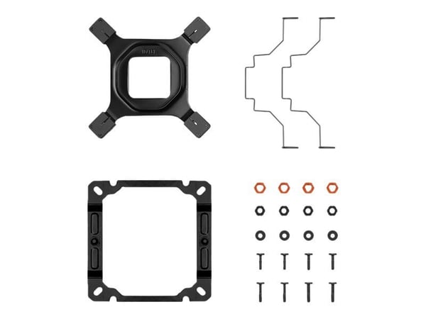 Deepcool AK400 ZERO DARK - Processorkylare - (för: LGA1700, LGA1200, LGA1151, LGA1150, LGA1155, AM4, AM5) - 120 mm - svart