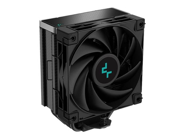 Deepcool AK400 ZERO DARK - Processorkylare - (för: LGA1700, LGA1200, LGA1151, LGA1150, LGA1155, AM4, AM5) - 120 mm - svart