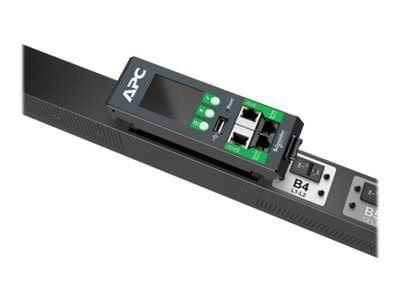 APC NetShelter Rack PDU Advanced - Strømfordelerenhet (kan monteres i rack) - svitsjet - AC 415 V - 8.6 kW - 8600 VA - 3-faset - Ethernet 10/100/10...