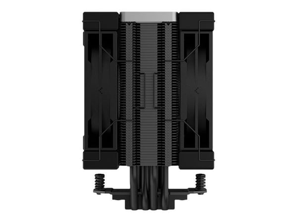 Deepcool AK400 ZERO DARK PLUS - Processorkylare - (för: LGA1155, LGA1150, LGA1151, AM4, LGA1200, LGA1700, AM5) - 120 mm - svart