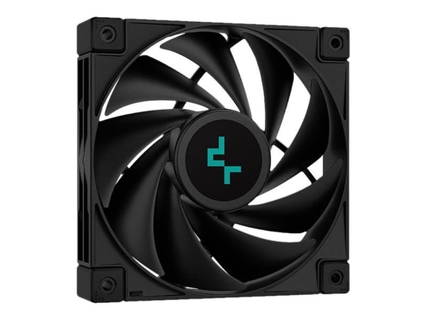 Deepcool AK400 ZERO DARK - Processorkylare - (för: LGA1700, LGA1200, LGA1151, LGA1150, LGA1155, AM4, AM5) - 120 mm - svart