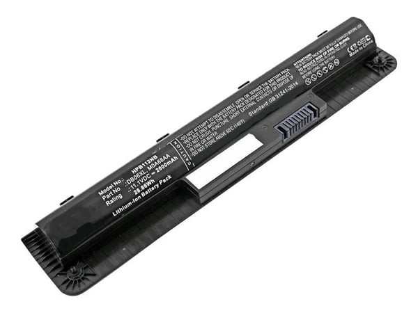 CoreParts - Batteri til bærbar PC - litiumion - 2600 mAh - 28.9 Wh - svart - for HP ProBook 11 G1 Notebook, 11 G2 Notebook