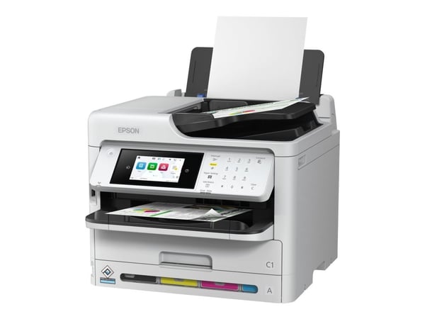 Epson WorkForce Pro WF-C5890DWF, Mustesuihku, Väritulostus, 4800 x 1200 DPI, A4, Suoratulostus, Musta, Harmaa