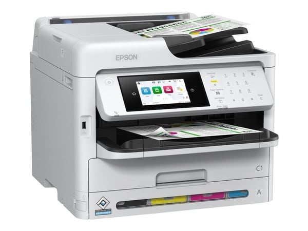 Epson WorkForce Pro WF-C5890DWF - Multifunksjonsskriver - farge - ink-jet - A4/Legal (medie) - opp til 25 spm (trykking) - 330 ark - 33.6 kbps - Wi...