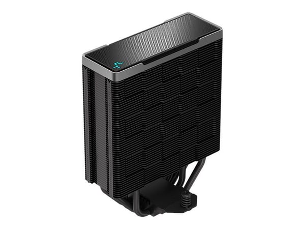 Deepcool AK400 ZERO DARK - Processorkylare - (för: LGA1700, LGA1200, LGA1151, LGA1150, LGA1155, AM4, AM5) - 120 mm - svart