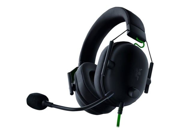 Razer BlackShark V2 X - Hodesett - full størrelse - kablet - USB-A - lydisolerende - svart