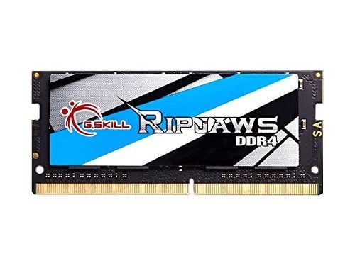 G.Skill Ripjaws - DDR4 - modul - 8 GB - SO DIMM 260-pin - 2400 MHz / PC4-19200 - CL16 - 1.2 V - ikke-bufret - ikke-ECC