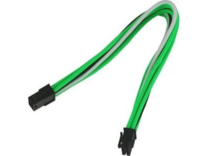 Nanoxia NX8PE3EGWS, 0,3 m, PCI-E (8-pin), PCI-E (8-pin), Hankjønn, Hunkjønn, Rett