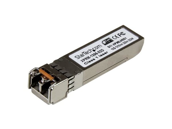 StarTech.com Cisco SFP-10G-LRM-kompatibel SFP+-modul, 10GBASE-LRM, 10GbE MMF optisk transceiver, LC-kontakt, 200m, 1310nm, DDM, Cisco Firepower, AS...