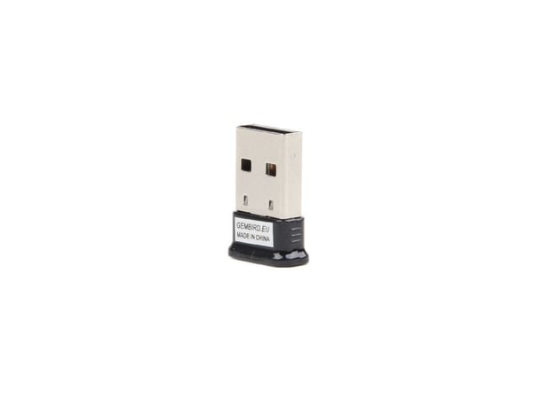 Gembird BTD-MINI5, Langaton, USB, Bluetooth, 24 Mbit/s, Musta, Hopea