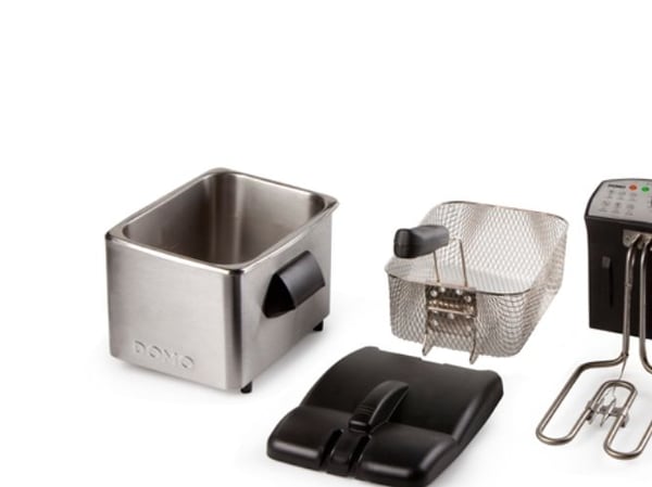 Domo DO458FR, 4 l, Single/enkelt, Sort, Rustfritt stål, 3000 W