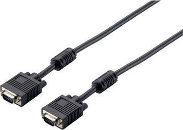 Equip 118816, 20 m, VGA (D-Sub), VGA (D-Sub), VGA (D-Sub), Hanstik, Hanstik, Musta