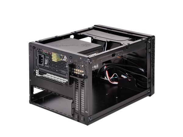 SilverStone PP08 - Stømforsynings-adapterbøyle fra SFX til ATX - svart