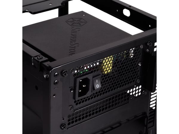SilverStone PP08 - Stømforsynings-adapterbøyle fra SFX til ATX - svart