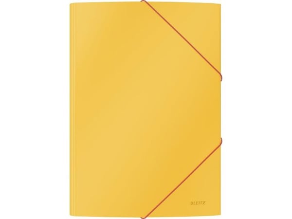 Leitz Cosy - 3-fliksmappe - for A4 (210 x 297 mm) - kapasitet: 150 ark - varm gulfarge
