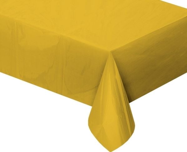 GoDan bordsduk i folie metallisk guld 137x183 cm