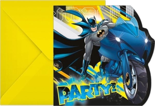 Batman invitationer Batman invitationer