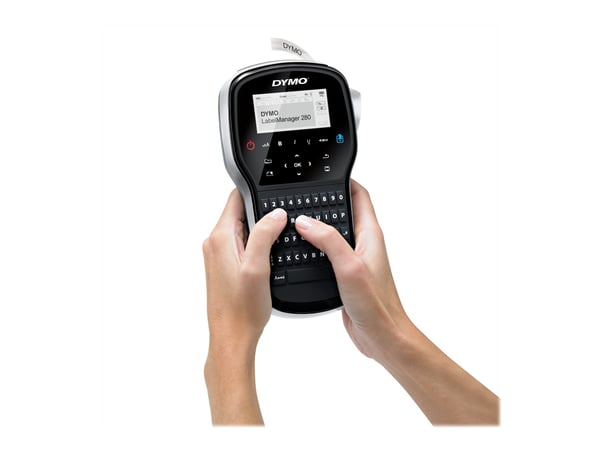 DYMO LabelManager 280 etikettskrivare 180 dpi QWERTY PC/Mac, svart
