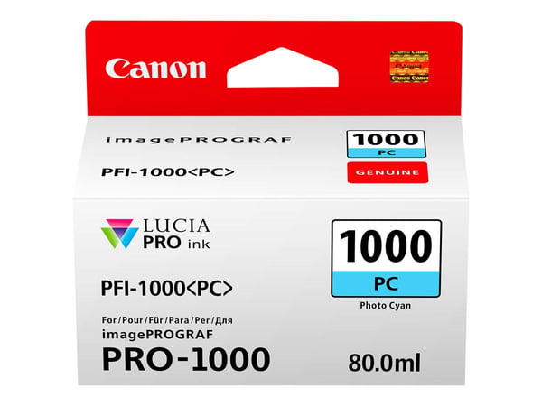 Canon 0550C001, Valokuva syaani, Väripohjainen muste, 80 ml, 5140 sivua