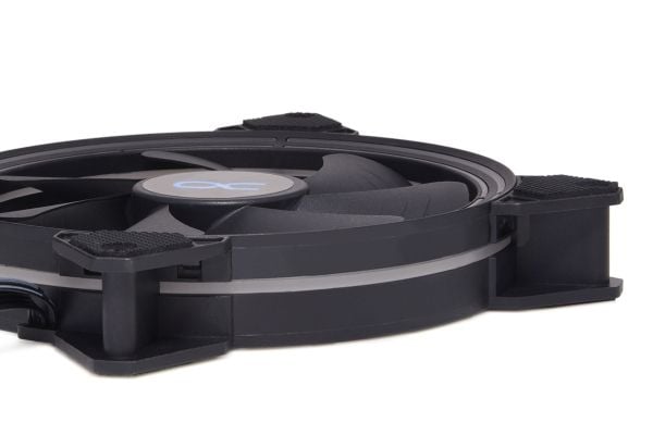 Alphacool 24807, Vifte, 14 cm, 600 RPM, 1500 RPM, 71 m³/t, Sort