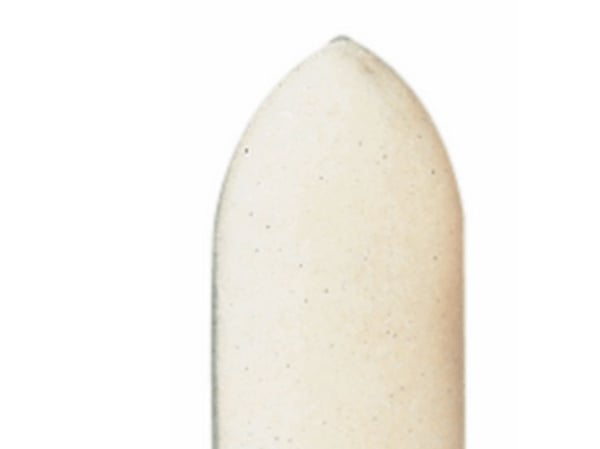 Dremel 422, Poleringskjegle, 3,2 mm, 1 cm, Hvit, Felt