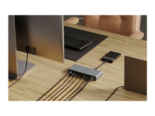 Targus HyperDrive - Dockningsstation - USB-C / Thunderbolt 4 - HDMI - 1GbE, 2.5GbE