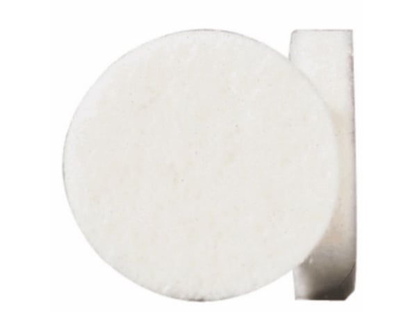 Dremel 429, Poleringssvamp, 3,2 mm, 2,6 cm, Hvit, Felt