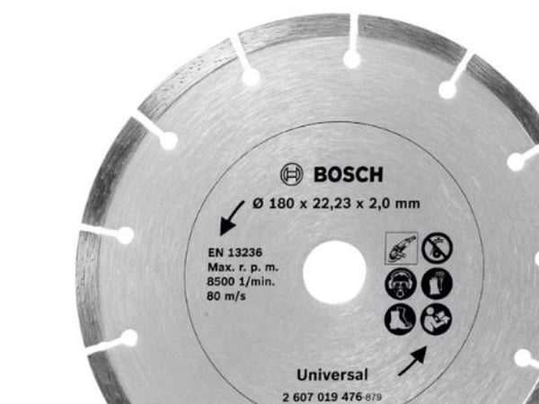 Bosch DIAMANTSKÆRESKIVE 180MM PL UNIVERSAL