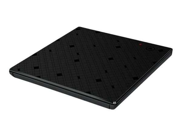 CoreParts Super Slim - Platestasjon - DVD-RW - SuperSpeed USB 3.0 - ekstern - svart